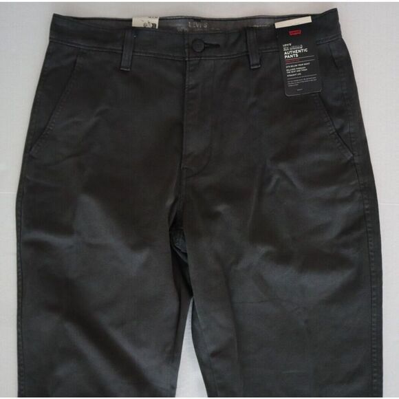 Levi's XX Chino A57530010 Men's Sz 32x34 Black Authentic Straight Leg Pants - Picture 7 of 14